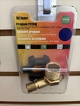 Mr Heater F276129 Pol Fitting Adapter 9-1/6 Left Thread Propane Handwheel. Fixed Price $11.99.