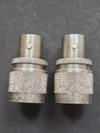(2) UG-564/U Vintage Amphenol From Type Male To C Femat Adapter. Fixed Price $29.00.