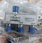 Lot Of 7 Holland GHPNA-3 Three Way Splitters 2-1500 Mhz New In Package. Fixed Price $9.50.