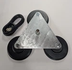 Shark Antennas Trimag Three 5" Magnets W/aluminum Plate & 90 SO-239+12' RG58. Fixed Price $68.99.