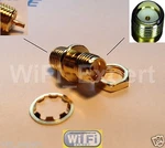 1 X Sma Female Bulkhead Solder Panel Mount Straight Rf Connector Adapter Usa. Fixed Price $7.03.