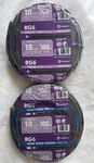 Southwire 56918443 100 Ft. RG6 Quad Shield Black Cm Coaxial Cable Lot Of 2. Fixed Price $50.00.