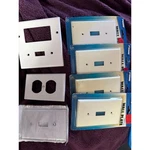 Shaxon Keystone Wall Plate 2 Port White 5 Pack Network Ethernet Jack Cover. Fixed Price $21.99.