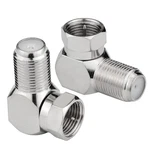 Right Angle Connector, 2 Pack Type Female Rf Coaxial Cable. Fixed Price $8.89.