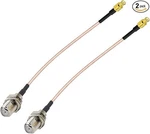 Dht Electronics 2PCS Rf Coaxial Cable Assembly Mcx To Female 6''. Fixed Price $8.83.