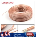 30M RG179 Rf Coaxial Cable Connector 75OHM M17/94 RG-179 Pigtail 98FT. Fixed Price $53.78.