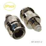 2-PACK Fme Female To 50-OHM Coax Antenna Adapters, RF-N1E1-2. Fixed Price $9.99.