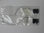 (new Lot Of 2) Itt Cannon DE110963-1 , 110963-0001 Shell Housing Closure Kit. Fixed Price $10.00.