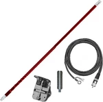 Firestik FG4648-R Foot No Ground Plane Cb Single Mirror Mount Antenna Kit. Fixed Price $154.83.