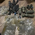 New Used Amphenol Connector Clamp Lot 97 3057 1004 6 Pin. Fixed Price $167.39.