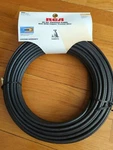 Rca Feet Coaxial Cable RG6 With Copper Ground Wire Weatherproof 75OHMS VHD975. Fixed Price $13.96.