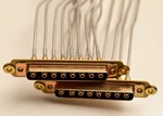 Qty 2 Positronic CBD8W8M00000/AA-759.1 8X Rf Connector Sma/qma 18" Semi-rigid. Fixed Price $99.00.