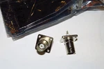 QTY2 Amphenol 74868 UG-290A/U Rf Connector Panel Mount Bnc 50 Ohm. Fixed Price $6.00.