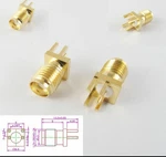 1000 Samtec SMA-J-P-H-ST-EM1 Jack 50 Ohm Edge Mount Connector Rf 20GHZ Gold. Fixed Price $415.65.