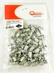 Coax Twist F-connector RG6 Quest CFC-1114 Pvc Quantity Of 50. Fixed Price $24.00.