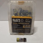 Klein Tools Universal F Compression Connector VDV812-612 50 Pack RG6Q. Fixed Price $40.00.