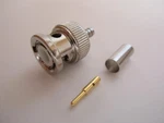 Psc Bnc Male Crimp Connector RG59 RG62 Plenum 3-PIECE Aim 27-9103 Nib. Fixed Price $12.95.