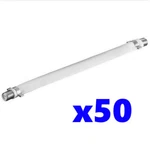 50 Lot Bulk Flat RG-6 Connector Window Jumper Coaxial Cable SKY31100. Fixed Price $74.49.