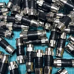 55- Ppc EX59PLUS Coax Cable Connectors, Repackaged, Hd Compression Catv Directtv. Fixed Price $14.99.