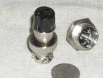 New Cea CBC3 Set Vanco Pin & Female Locking Audio Plug Socket Pair Usa!. Fixed Price $7.99.