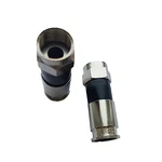 Perfect Vision PV6UE-05 Ridgeloc Compression Connectors RG6 Coax Cable Bag Of 50. Fixed Price $16.75.