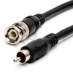 Bnc Rca Cable 50 Ft Male Adapter 75OHM Coaxial Cord Connector. Fixed Price $17.99.