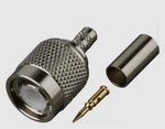 Industries RFT-1202-2 Tnc Male Crimp Connector RG-58/U Cable Lot Of. Fixed Price $10.00.