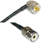 LMR240UF Uhf Angle To SO239 Female Coax Rf Cable Usa-ship Lot. Fixed Price $138.57.