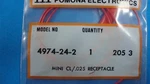 Pomona 4974-24-2 Insulated Mini Gator Clip Square Pin Receptacle 24" Red. Fixed Price $6.95.