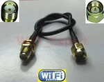 RG174 Low Loss Flex Coax Cable Sma Male To M/f Straight Angle 2-14 Inches Us. Fixed Price $8.39.