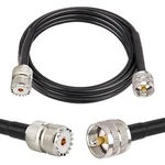 Mookeerf PL-259 Uhf Cb Coax Cable 3FT, RG58 To Female Low L.... Fixed Price $14.18.