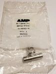 Qty = 12 Amp "t" Adapter F-m-f Bnctcc New, Pn 413592-9. Fixed Price $25.00.