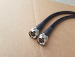 Us Made RG-214/U MIL-C-17 Male To Coax Cable Cb, Ham, Scanner Lot. Fixed Price $575.00.