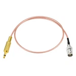 Bnc Female To 3.5MM 1/8 Mono Ts Plug Stereo Adapter Coaxial Power Audio Ca. Fixed Price $14.88.