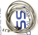 Fujikura RG-55/U Flexible Rf Coax Cable Double Shielded 9' BNC-P2 To. Fixed Price $14.99.