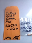 Collins Coax Connector Cpn 372-2519-020 New Surp Sealed Bag. Fixed Price $130.00.