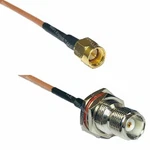 Usa-ca RG316 Sma To Tnc Female Bulkhead Coaxial Rf Pigtail Cable. Fixed Price $8.49.