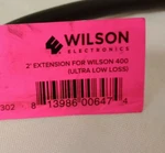 Coaxial /cable/wilson Electronics/ 952302 /ultralow-loss 2FT. Fixed Price $19.88.