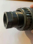 2PK Spears Bulkhead Mount 1/2" Fnpt X With Plug, 1.5" Hole, 3" Lg, 8172-005. Fixed Price $60.00.