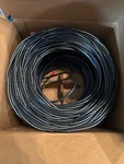 New Nos Belden 9275 Unreel Antenna Tv Ohm Wire Coax Cable Spool 12 Lb Box Usa. Fixed Price $139.99.
