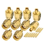 Eightwood 10PCS Sma Male Plug Solder Mount Connector Straight RG405. Fixed Price $12.36.