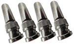 4 Lot Accessories Unlimited AD551X Motorola Female Plug Bnc Adapters. Fixed Price $26.95.