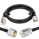 Cb Cable 3FT RG8X Coaxial Uhf SO239 Female To PL259 Jumper For. Fixed Price $25.99.