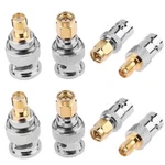 New 4/8PCS Bnc Sma Type Female Rf Connector Adapter Test Converter Kit. Fixed Price $12.76.
