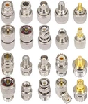 Boobrie 20PCS Rf Coaxial Connector Kit Uhf Adapter Set Silver. Fixed Price $42.98.