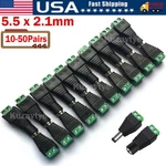 100PCS 12V 5.5MM X 2.1MM Dc Power Jack Connector 24V Socket For Security Camera. Fixed Price $36.99.