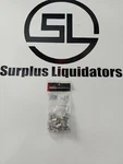 25 Cooper Stainless Crimp-on Coaxial Cable End Connector RG6 F-type 2076-16. Fixed Price $19.95.