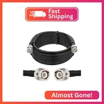 Mookeerf Bnc - 15FT RG58 50 Ohm Male To Coax Cables Low Loss Exte. Fixed Price $27.91.