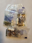 Ea: Kings (m) Rf Connector Pn KN-59-178, M39012/01-0005, RG-213, 214, 225, Nos. Fixed Price $19.95.