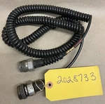 Wirtgen Vogele 2028733 Ultrasonic Sensor Spiral Cable. Fixed Price $125.00.